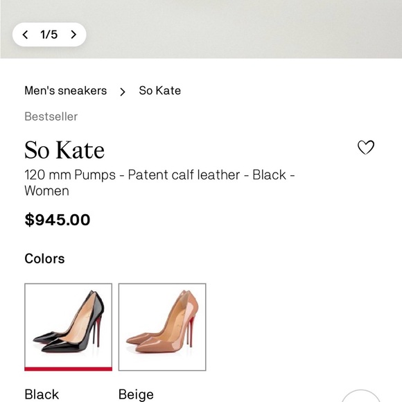 Christian Louboutin So Kate 120 Black Heels - Picture 13 of 13